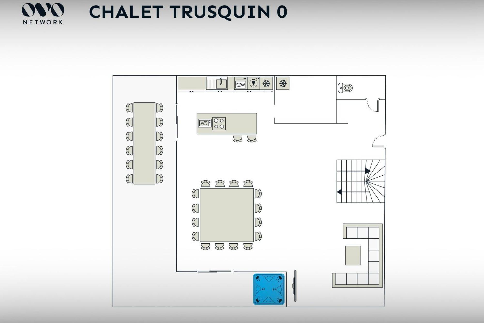 르그랑보르낭 Chalet Trusquin - Ovo Network 빌라 외부 사진